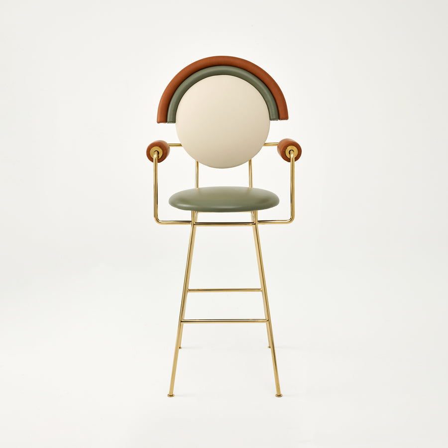 Iris Bar Stool with Arms