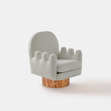 Semo Armchair in Navy