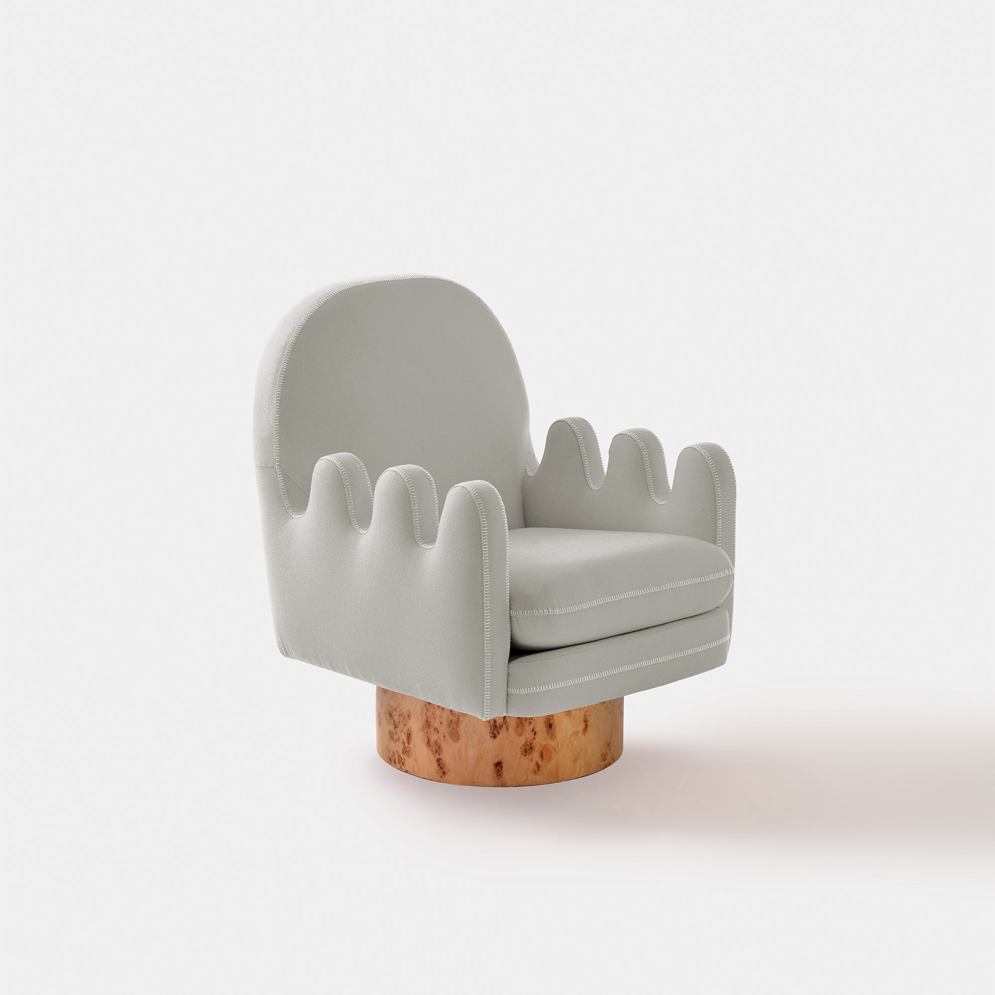 Semo Armchair in Navy