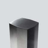 Ame II Pedestal in Brushed Stainless Steel