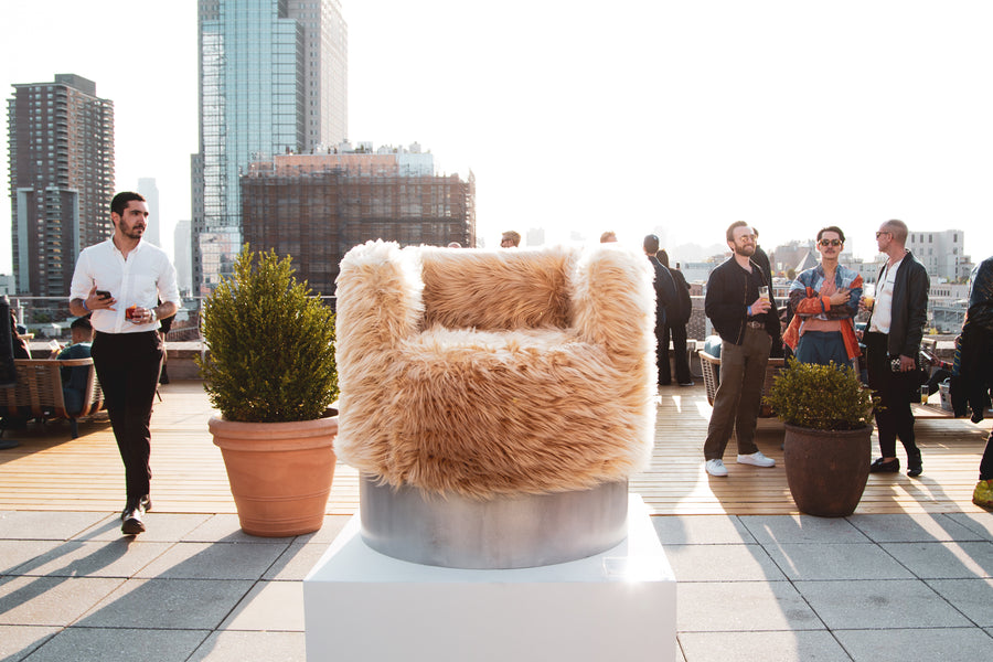 Fur Neo-Lounge Chair