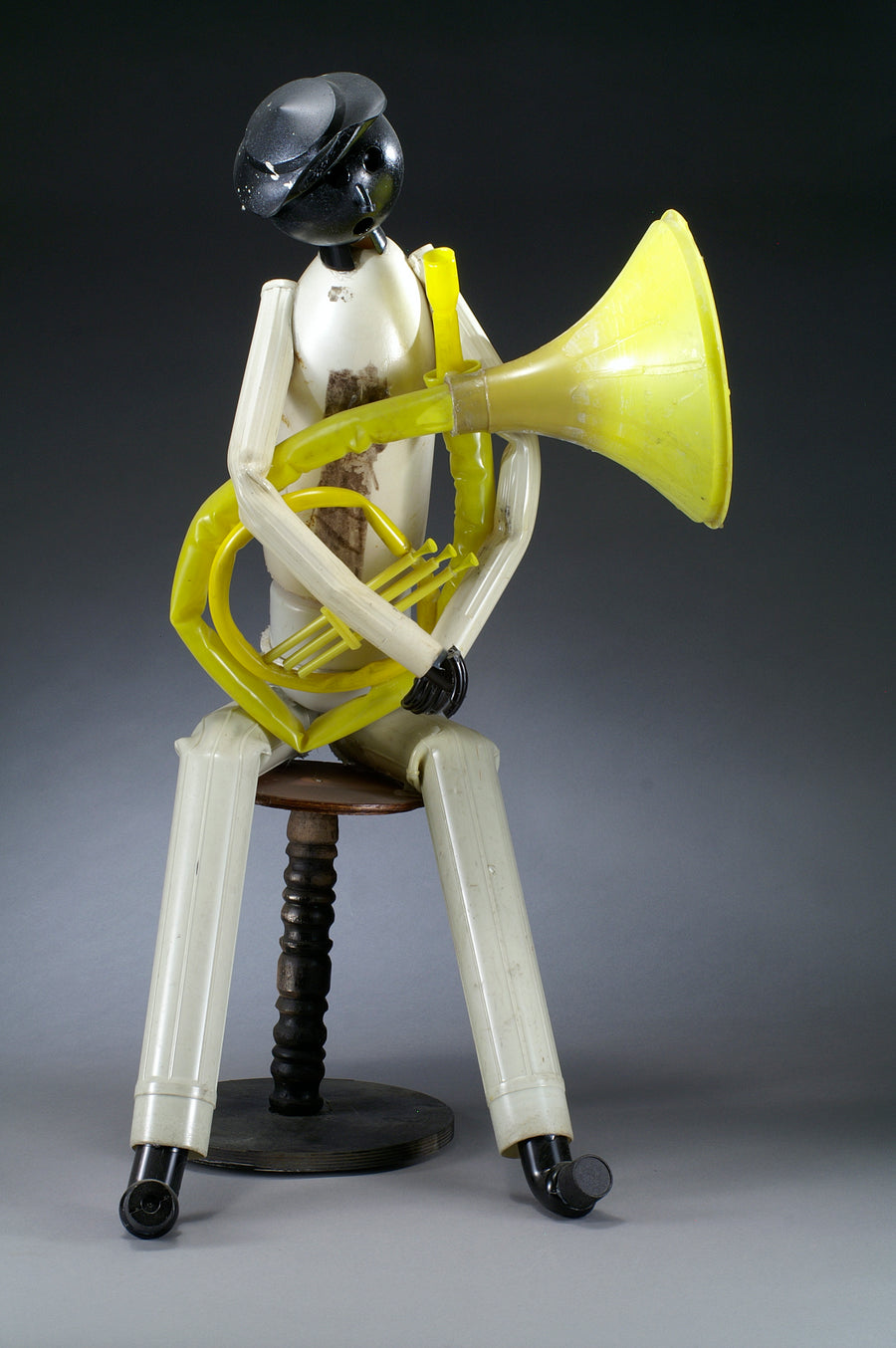 Yellow Tuba Player, 2004