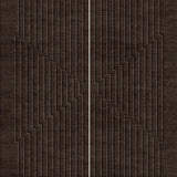 Luxury handcrafted relief art rung with centerline by designer JT. Pfeiffer. Represented by Tuleste Factory in Chelsea, NYC.