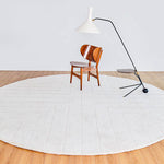 Luxury geometric relief rug by designer Jt/ Pfeiffer. Represented by Tuleste Factory in New York City.