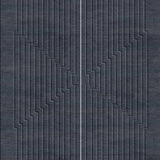 Luxury handcrafted relief art rung with centerline by designer JT. Pfeiffer. Represented by Tuleste Factory in Chelsea, NYC.