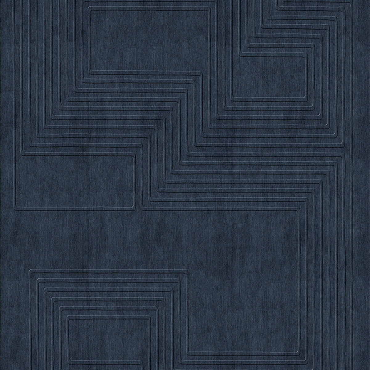 Luxury handcrafted relief rug by designer JT. Pfeiffer. Represented by design gallery Tuleste Factory in New York City.