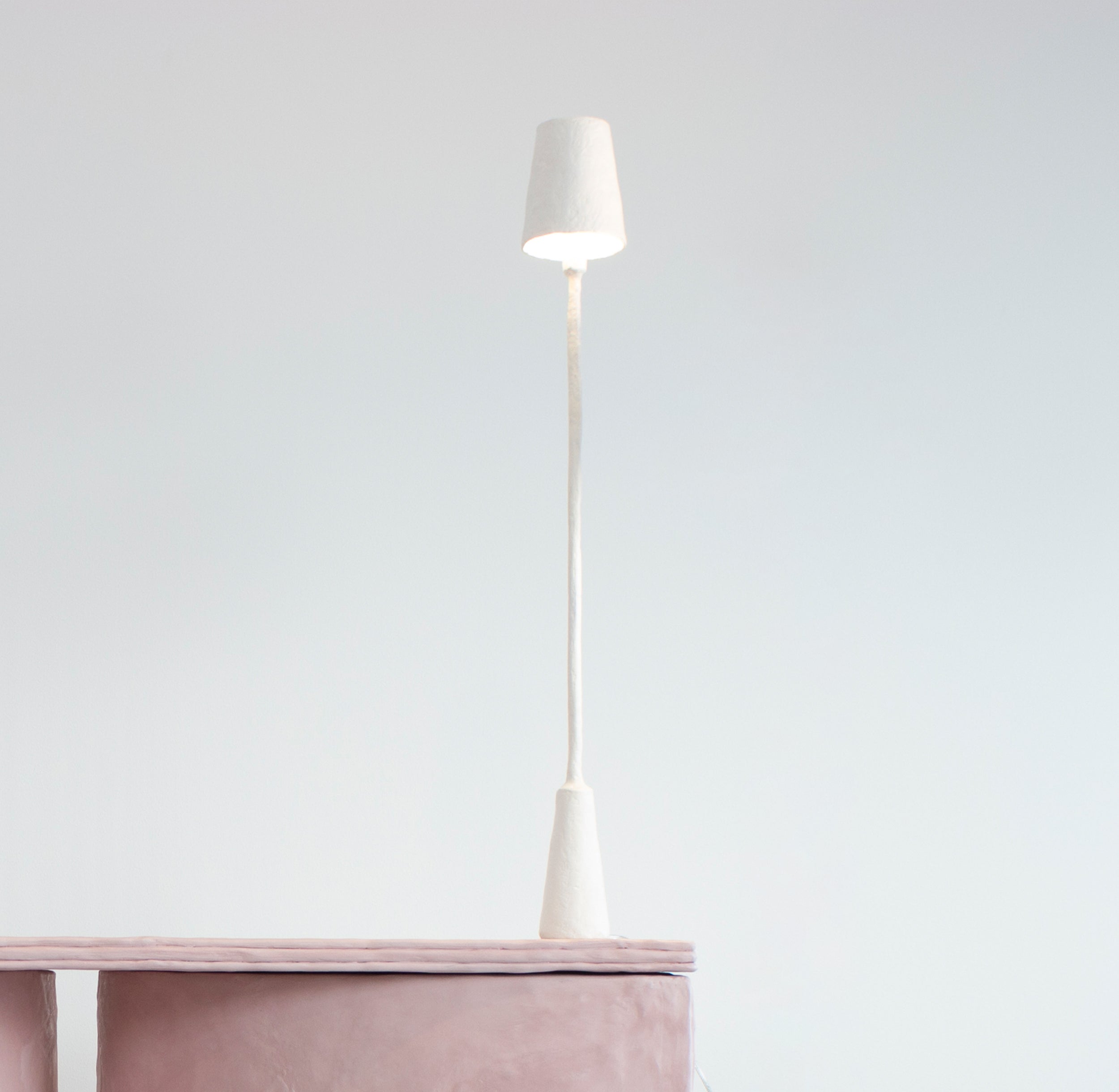 Sculptural Lamp by designer Bailey Fontaine. Represented by Tuleste Factory.