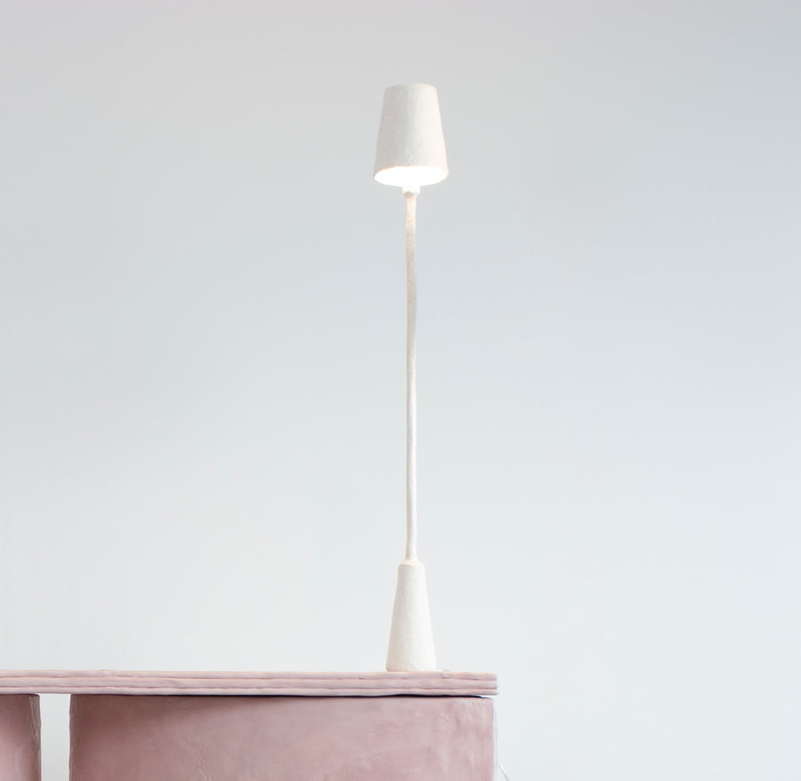 Sculptural Lamp by designer Bailey Fontaine. Represented by Tuleste Factory.