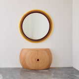 Resin wall art and mirror. Designed by Facture Studio. Represented by Tuleste Factory at Design Miami 2021.