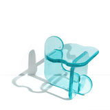 Plump Side Table in Custom Blue