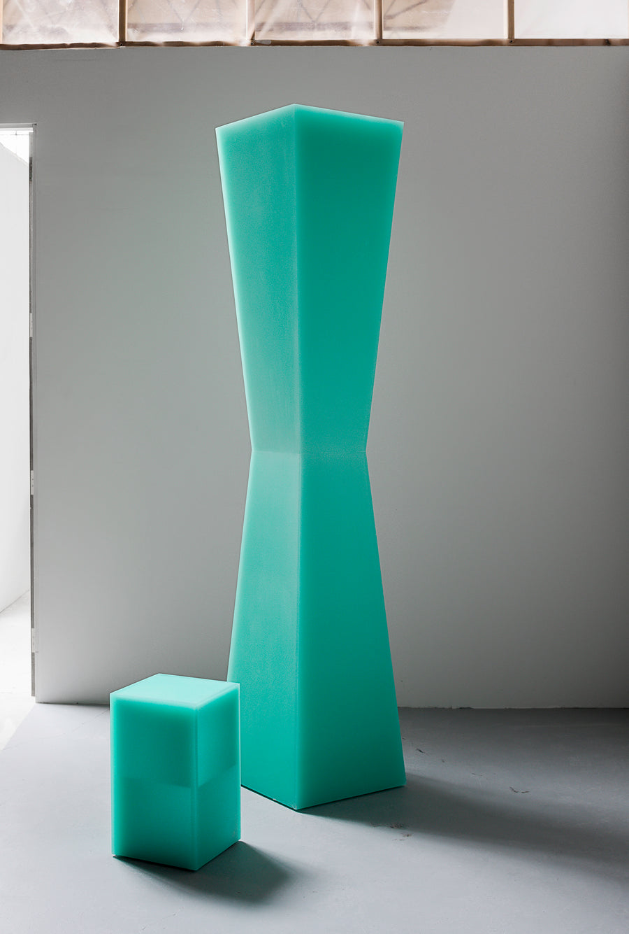 Column as sculpture. A statement collectible design piece by Facture Studio. Represented by Tuleste Factory in New York City.
