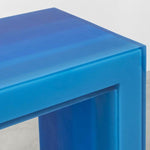 Resin furniture design, console as sculpture by Facture Studio. Represented by Tuleste Factory in New York City.