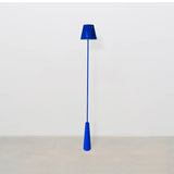 Giacometti Floor Lamp in Blue Silicone