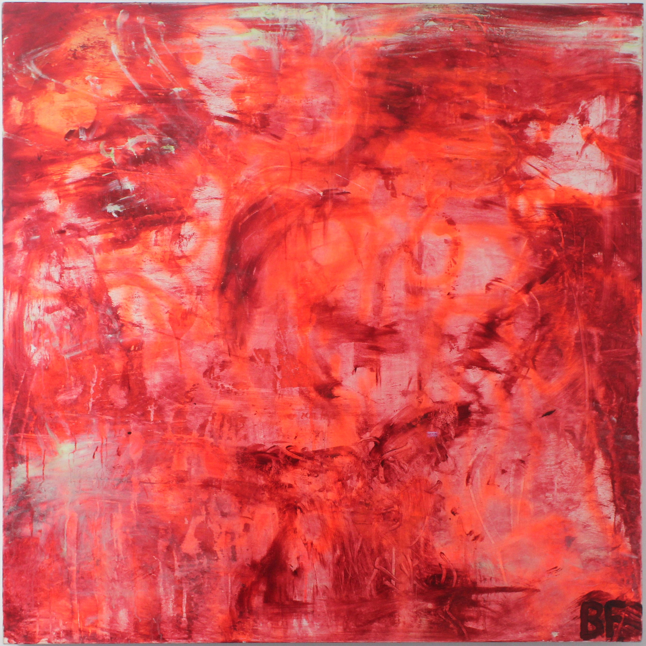 Mixed Media work on canvas by Brad Fisher. Represented by Tuleste Factory, a collectible design and fine art gallery in Chelsea, New York City.