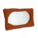 Biomorphic Mirror in Russet