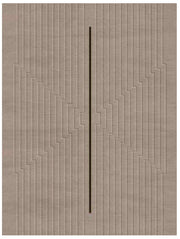 Centerline Rug made from Wool & Silk.