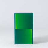 Resin furniture design, stool and side table as sculpture by Facture Studio. Represented by Tuleste Factory in New York City.