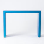 Resin furniture design, console as sculpture by Facture Studio. Represented by Tuleste Factory in New York City.