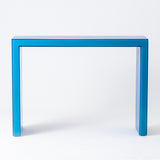 Resin furniture design, console as sculpture by Facture Studio. Represented by Tuleste Factory in New York City.