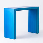 Resin furniture design, console as sculpture by Facture Studio. Represented by Tuleste Factory in New York City.