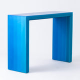 Resin furniture design, console as sculpture by Facture Studio. Represented by Tuleste Factory in New York City.