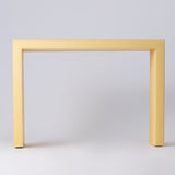 Resin furniture design, console as sculpture by Facture Studio. Represented by Tuleste Factory in New York City.