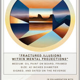 "Fractured Illusions Within Mental Projections" + Projection Mapping