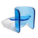 Plump Chair in Bold Blue