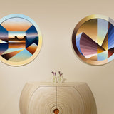 "Fractured Illusions Within Mental Projections" + Projection Mapping