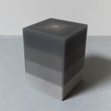 Resin funiture design, side table and stool by Facture Studio. Represented by Tuleste Factory in New York City.