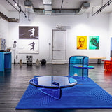 Plump Coffee Table in Bold Blue