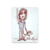 French Teen Avec Chien