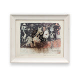 Mixed Media work on paper by Brad Fisher. Represented by Tuleste Factory, a collectible design and fine art gallery in Chelsea, New York City.