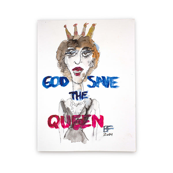 【冬バーゲン★】 Fisher Brad by Queen the Save God | Factory Tuleste 絵画