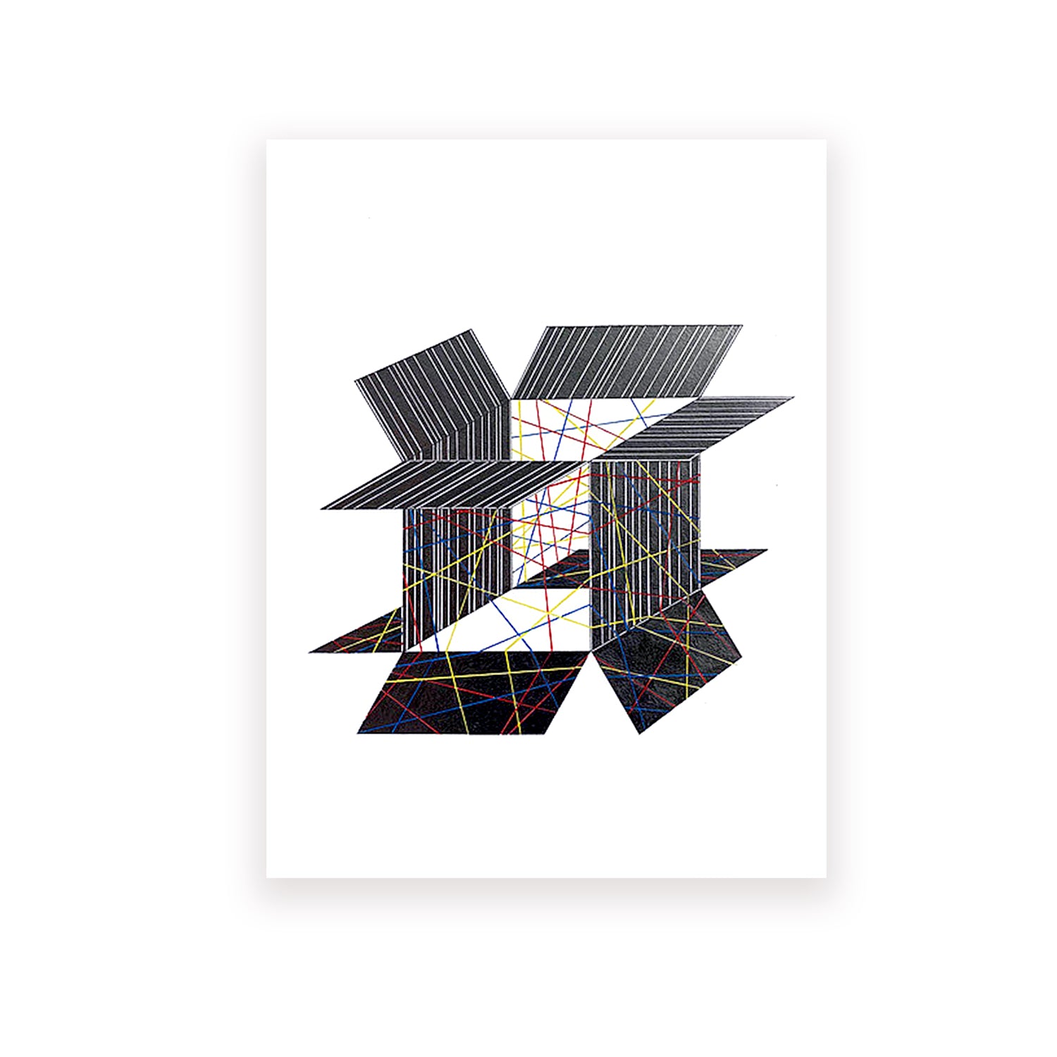 Graphite and colored pencil on paper by artist John Anderson. Represented by Tuleste Factory in New York City.  Edit alt text