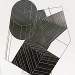 Graphite and colored pencil on paper by artist John Anderson. Represented by Tuleste Factory in New York City.