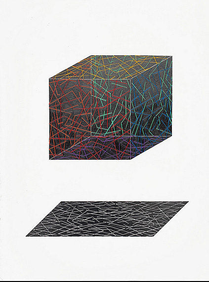 Graphite and colored pencil on paper by artist John Anderson. Represented by Tuleste Factory in New York City.