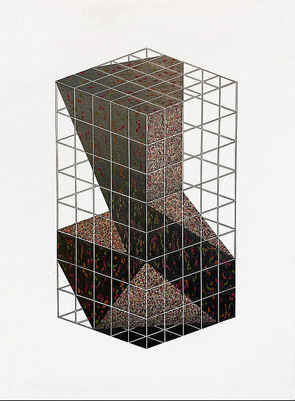 Graphite and colored pencil on paper by artist John Anderson. Represented by Tuleste Factory in New York City.