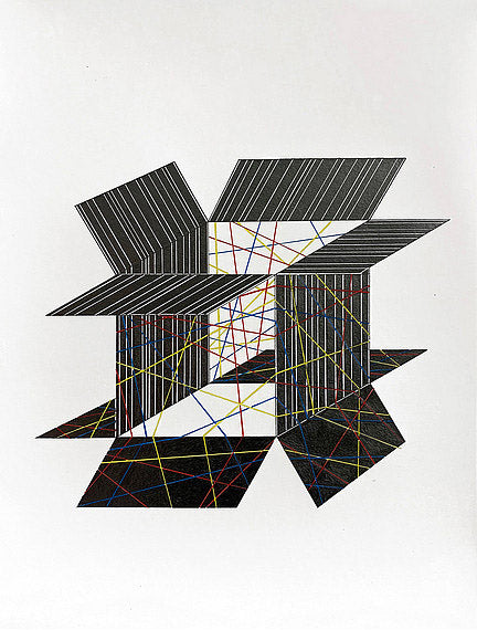 Graphite and colored pencil on paper by artist John Anderson. Represented by Tuleste Factory in New York City.