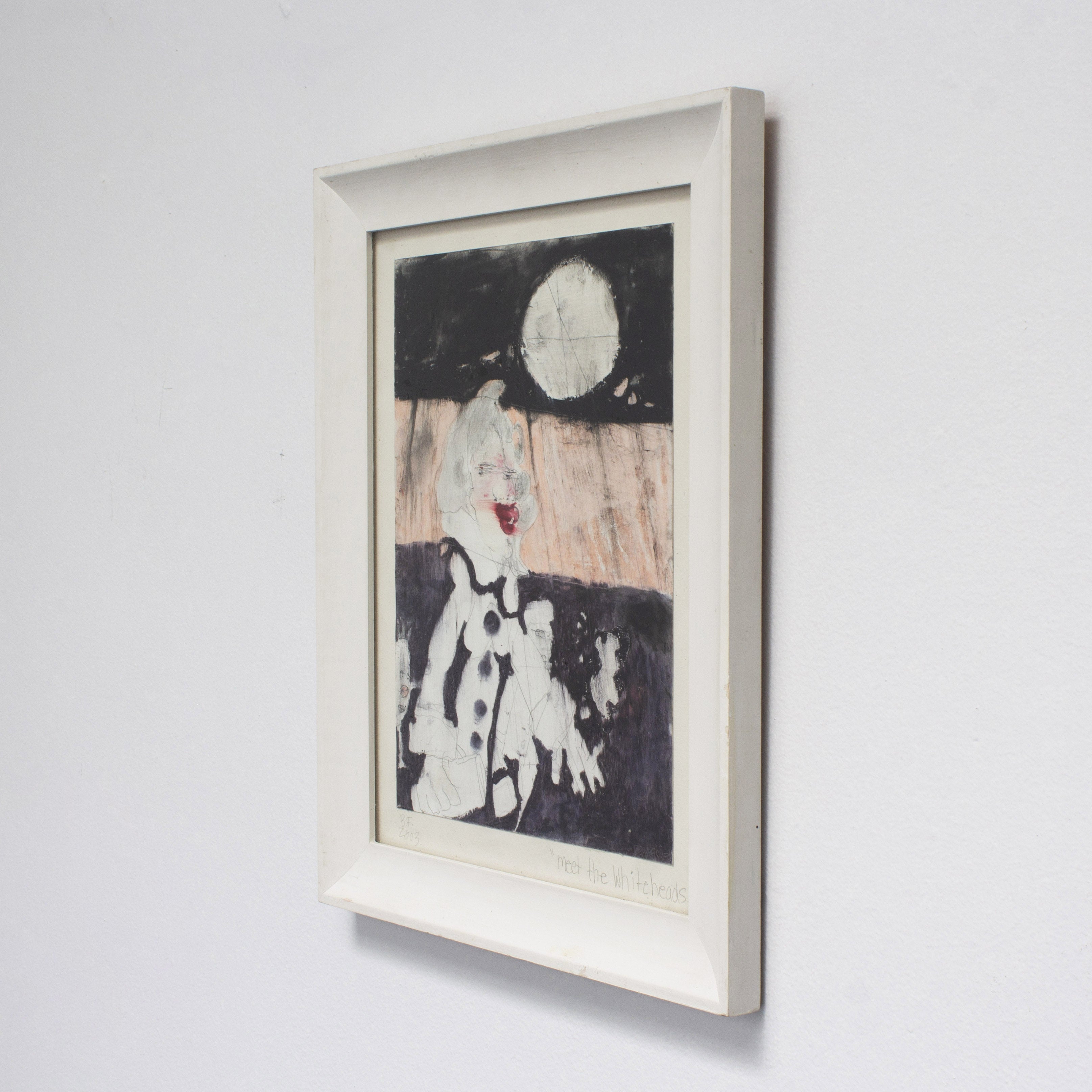 Mixed Media work on paper by Brad Fisher. Represented by Tuleste Factory, a collectible design and fine art gallery in Chelsea, New York City.