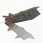 Graphite and colored pencil on paper by artist John Anderson. Represented by Tuleste Factory in New York City.