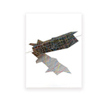 Graphite and colored pencil on paper by artist John Anderson. Represented by Tuleste Factory in New York City.