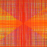 Orange and yellow abstract drip painting by New York Artist Jon James. Represented by art gallery Tuleste Factory in Chelsea, NYC.