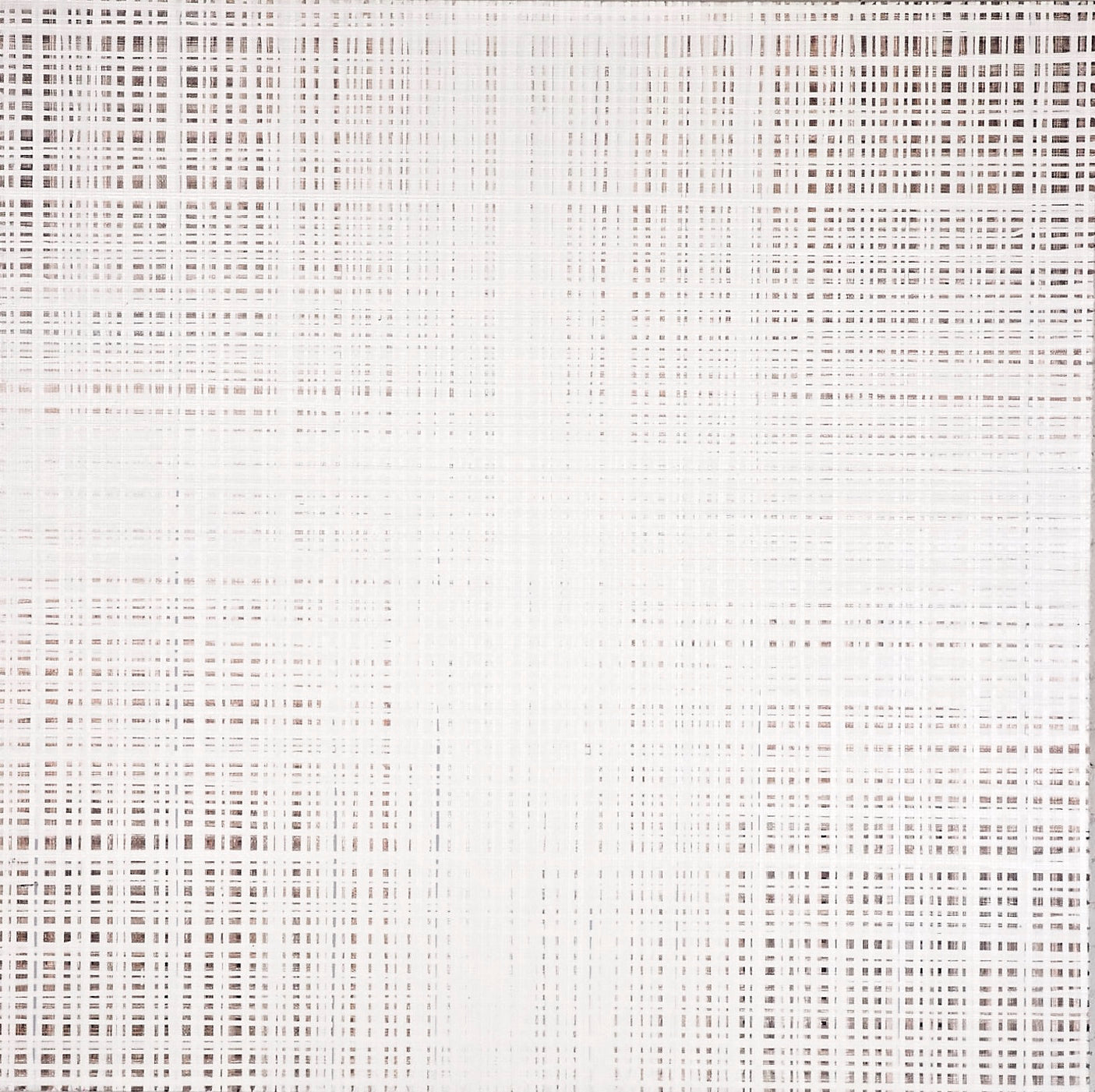 Black and white abstract drip painting by artist Jon James. Represented by Tuleste Factory in New York City.