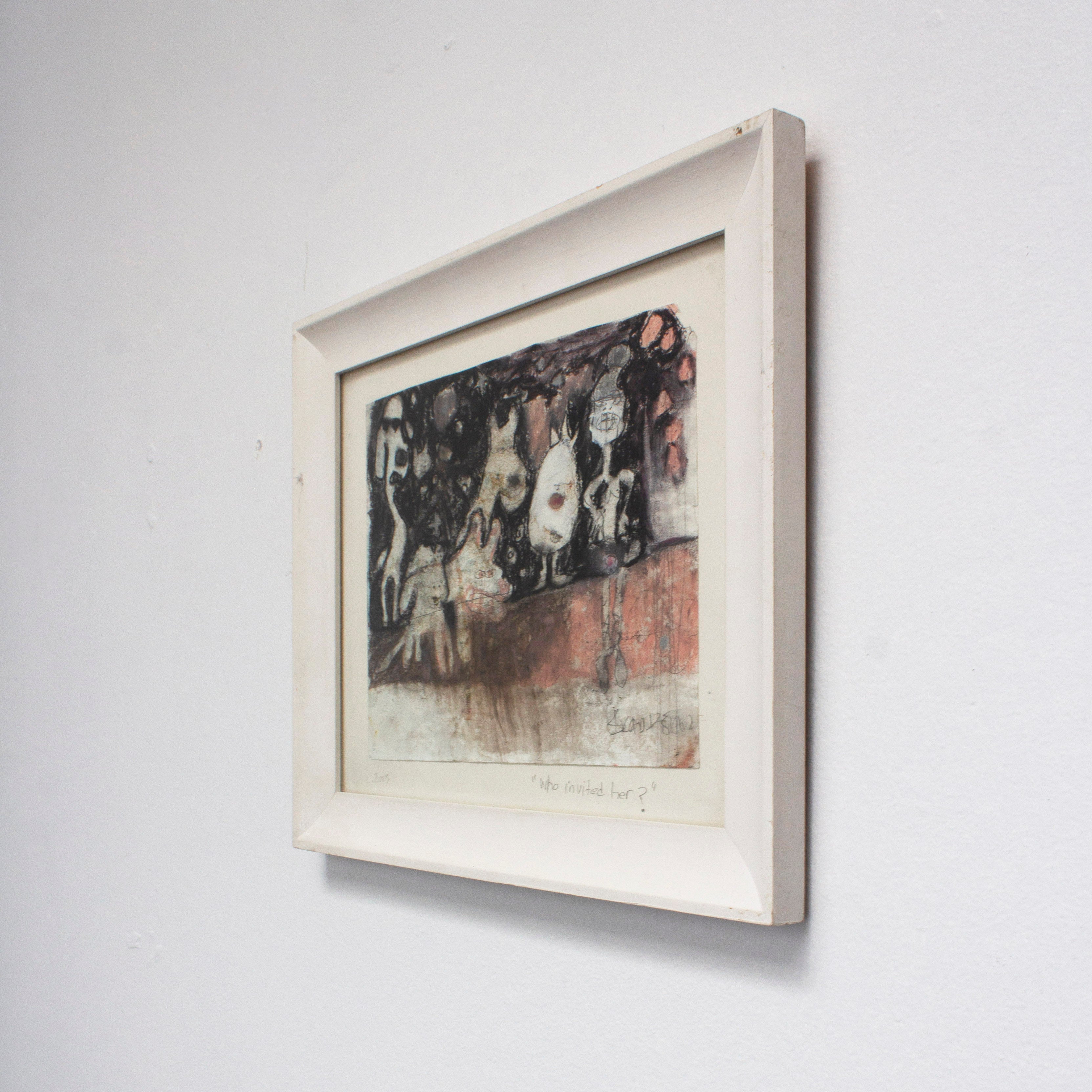 Mixed Media work on paper by Brad Fisher. Represented by Tuleste Factory, a collectible design and fine art gallery in Chelsea, New York City.
