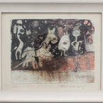 Mixed Media work on paper by Brad Fisher. Represented by Tuleste Factory, a collectible design and fine art gallery in Chelsea, New York City.