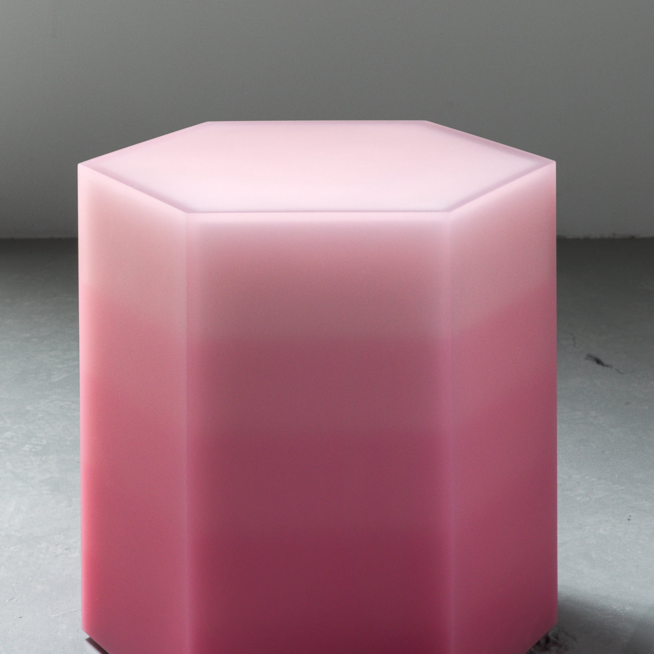Resin funiture design, side table and stool by Facture Studio. Represented by Tuleste Factory in New York City.